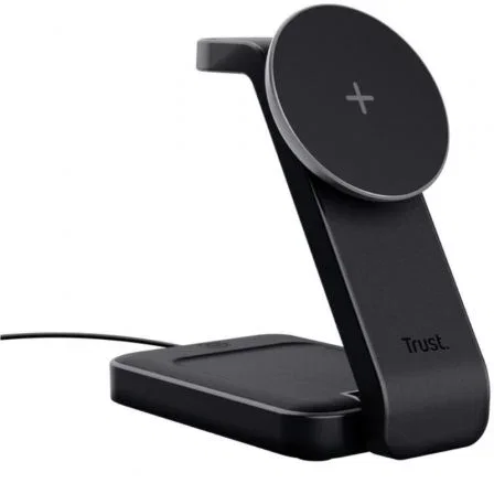 Trust Soporte de Carga Inalámbrica 3 en 1 MagSafe para iPhone, Apple Watch y AirPods 20W - 25464
